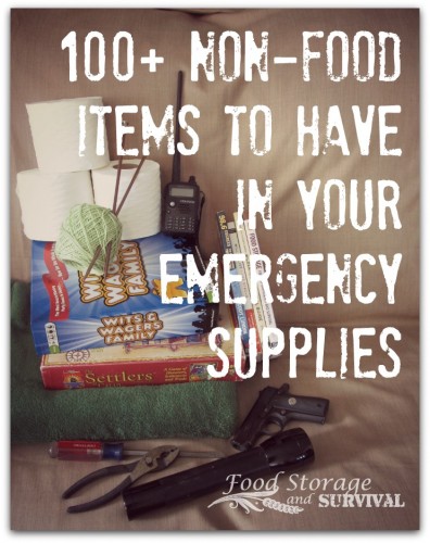 Emergency Supplies – What Non-Food Items to Have
