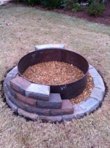 Fire Pit in the works