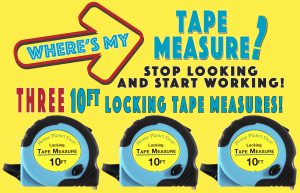 Where's My Tape Measure?
