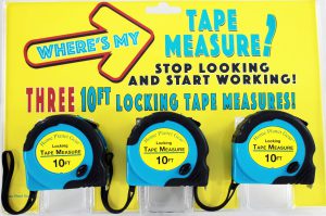 Tape Measures - package
